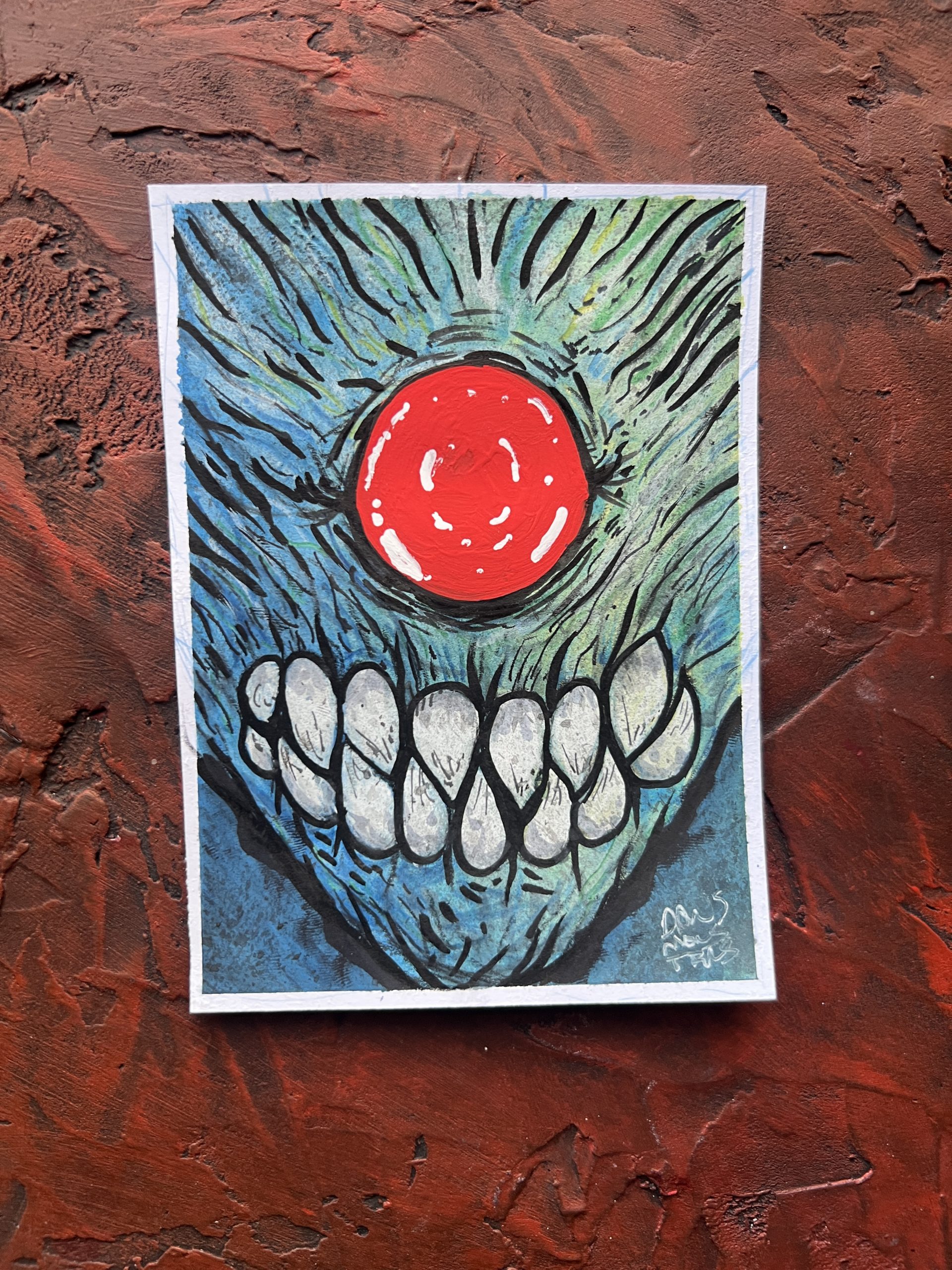 Postcard Monsters 2 Chuldrake